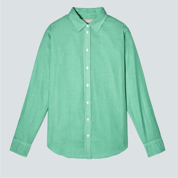 NWT Everlane Silky Cotton Relaxed Shirt - Picture 4 of 5